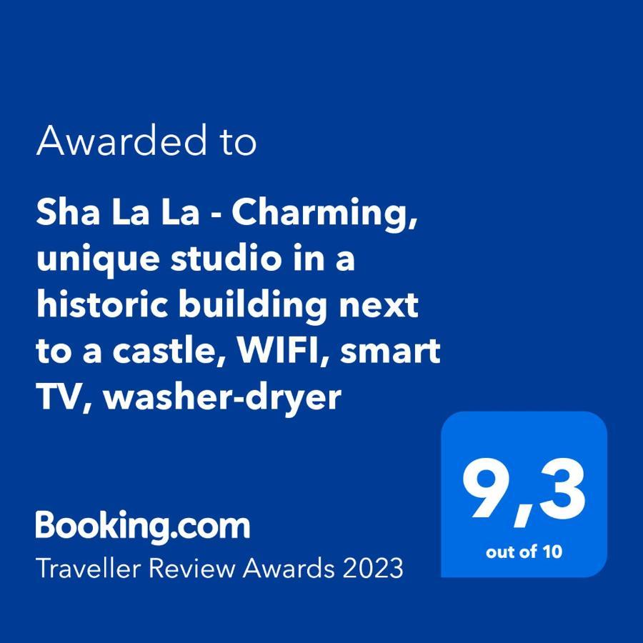 Sha La La - Charming, Unique Studio In A Historic Building Next To A Castle, Wifi, Smart Tv, Washer-Dryer باكار المظهر الخارجي الصورة